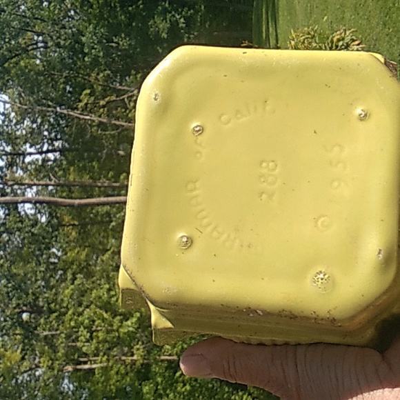 🏺Vintage Miramar of California Pottery CHARTREUSE MCM - Picture 5 of 11